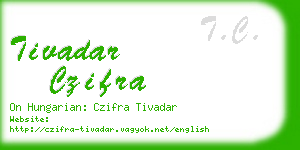 tivadar czifra business card